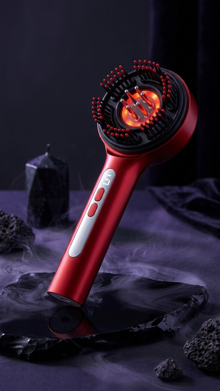 Unclench™ Electric Scalp Massager — 10-Minute Tension-Relief Ritual