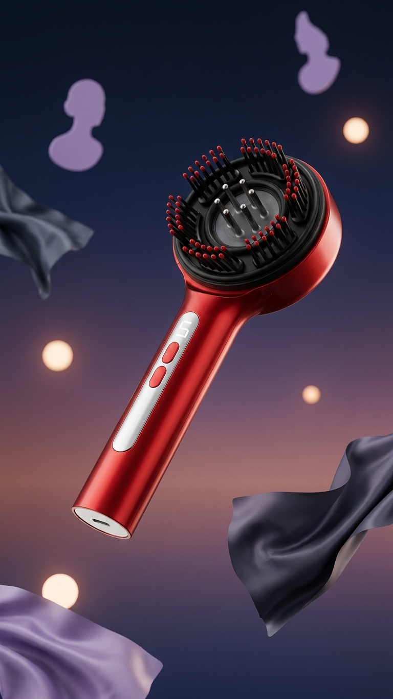 Unclench™ Electric Scalp Massager — 10-Minute Tension-Relief Ritual